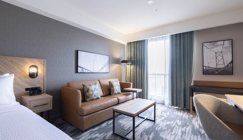 Habitación estándar, 1 cama de matrimonio grande con sofá cama, no fumadores