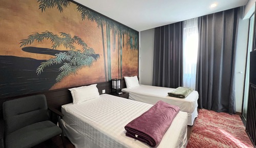 Habitación familiar con 1 cama doble o 2 individuales