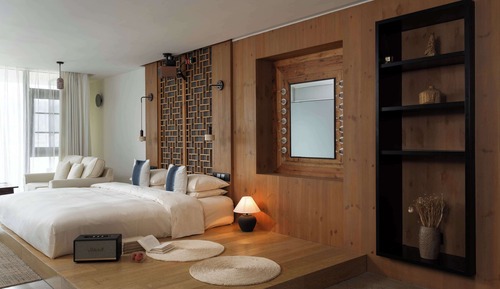 Habitación familiar con 2 camas individuales, balcón, vistas al mar