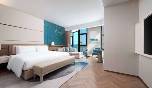 Habitación Deluxe, 1 cama de matrimonio grande, vistas al lago