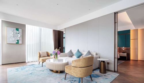 Suite exclusiva, 1 cama de matrimonio grande, Acceso al salón del club