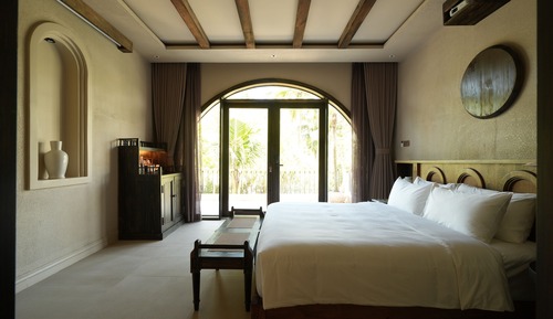 Habitación superior, 1 cama de matrimonio, vistas al jardín