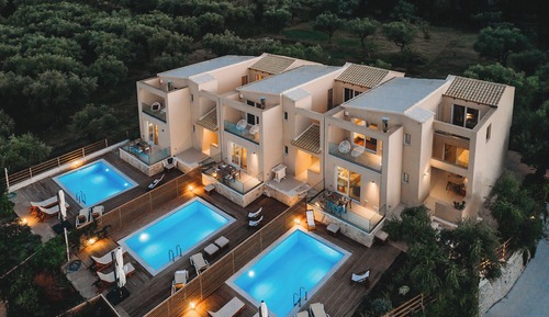 Villa de lujo, 3 habitaciones, piscina privada, vistas al mar