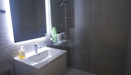 Habitación doble, accesible para personas con discapacidad, baño privado