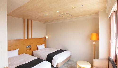 Habitación estándar con 2 camas individuales, no fumadores (e-cigarette permitted only)