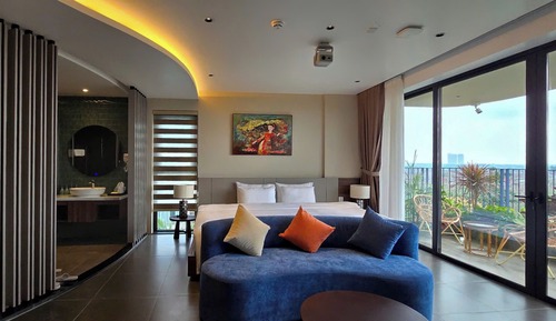Suite Signature, 1 cama de matrimonio grande, balcón, vistas al jardín