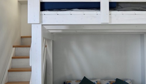 Habitación superior, vistas a la ciudad, mirando al mar