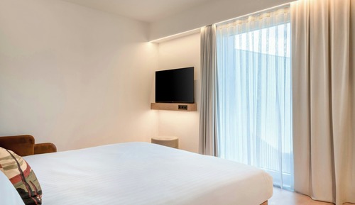 Habitación superior, 1 cama de matrimonio grande con sofá cama, no fumadores