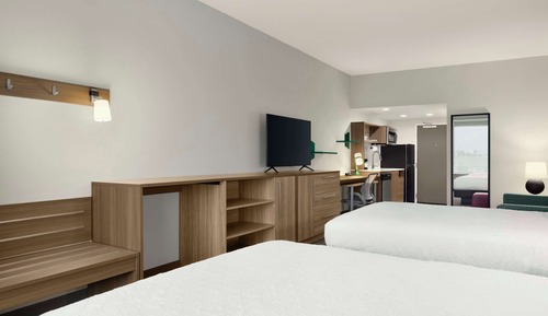 Suite estudio, 2 camas de matrimonio