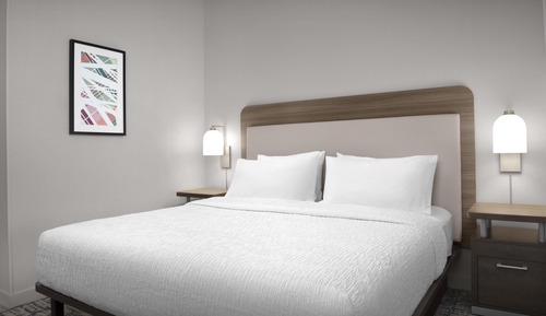 Suite estudio, 1 cama de matrimonio grande, accesible para personas con discapacidad (Hearing)