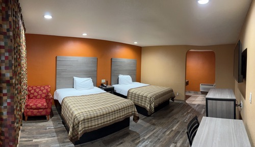 Habitación estándar, 2 camas de matrimonio, fumadores