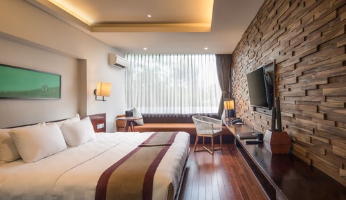 Habitación superior con 1 cama doble o 2 individuales