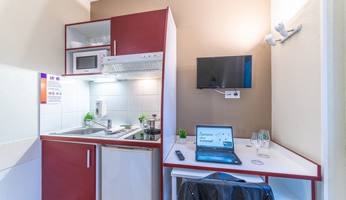 Habitación estándar, cocina básica