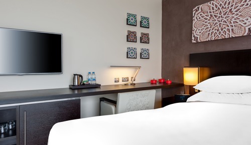 Habitación estándar, 1 cama de matrimonio grande con sofá cama