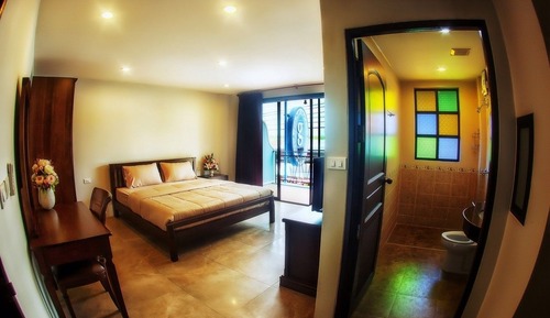 Habitación estándar doble, balcón