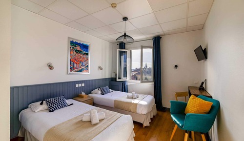Habitación estándar con 2 camas individuales, 2 camas individuales