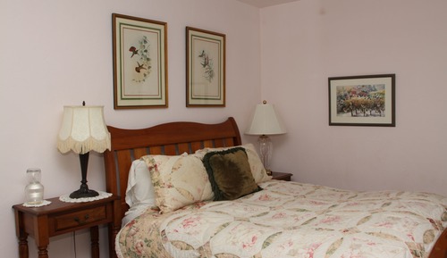 Habitación, vistas al jardín, en esquina
