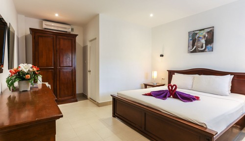 Habitación estándar doble, 1 cama de matrimonio grande, no fumadores