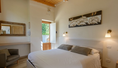 Habitación doble, vistas al jardín