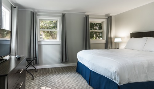 Estudio, 1 cama de matrimonio, cocina básica