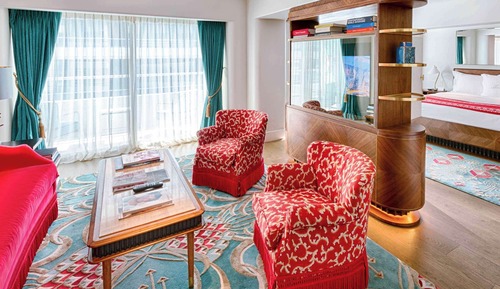 Suite junior, 1 cama de matrimonio grande, vistas parciales al mar