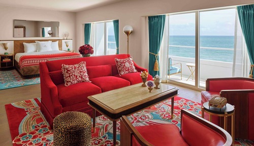 Suite junior, accesible para personas con discapacidad, frente al mar (Premier)