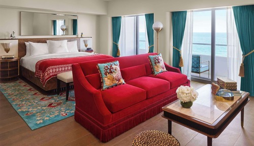 Habitación Premier, 1 cama de matrimonio grande, frente al mar