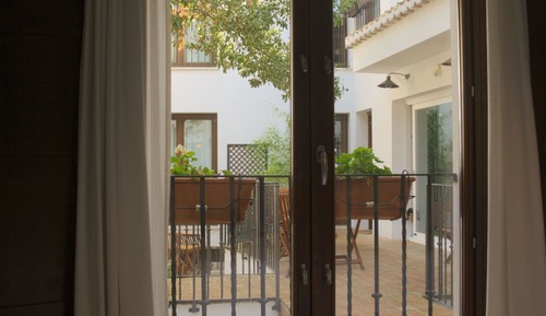Habitación doble, balcón