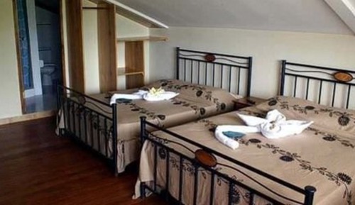 Habitación familiar con 2 camas individuales, varias camas