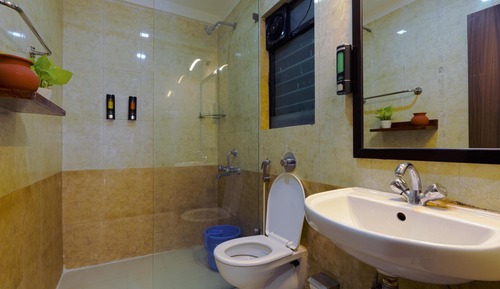 Estudio Premium, 1 cama de matrimonio, accesible para personas con discapacidad, vistas a la ciudad