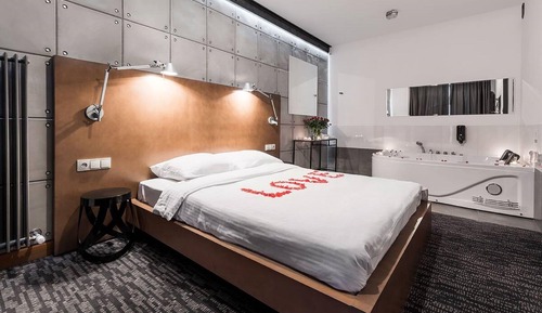 Loft Deluxe, 1 cama de matrimonio con sofá cama
