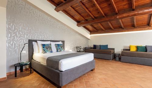 Habitación familiar, terraza (Zagara Bianca)