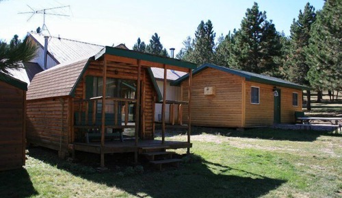 Cabaña económica, 1 cama de matrimonio, frigorífico y microondas