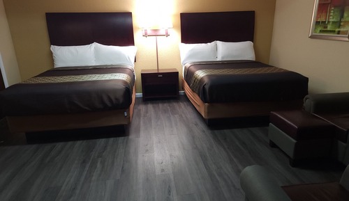Habitación Deluxe, 2 camas de matrimonio, no fumadores, frigorífico y microondas