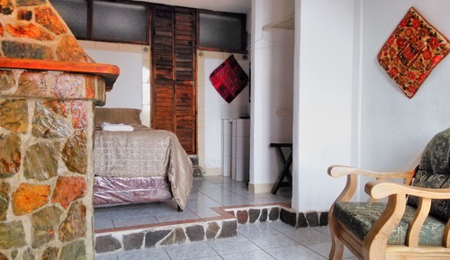 Habitación doble, chimenea, vistas al lago