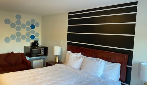 Habitación de lujo, 1 cama de matrimonio grande con sofá cama
