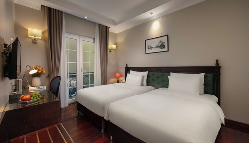 Habitación ejecutiva con 2 camas individuales