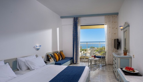 Habitación doble, vistas al mar