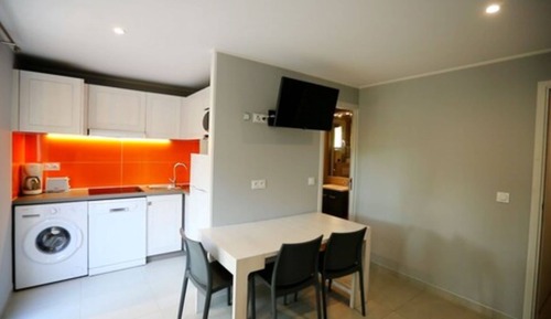 Apartamento, 1 habitación, terraza, vistas al jardín