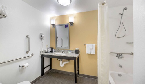 Habitación, 1 cama de matrimonio grande, accesible para personas con discapacidad, no fumadores