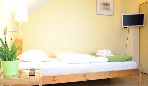 Habitación individual, vistas al río