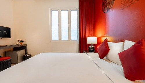 Habitación superior, 1 cama de matrimonio grande