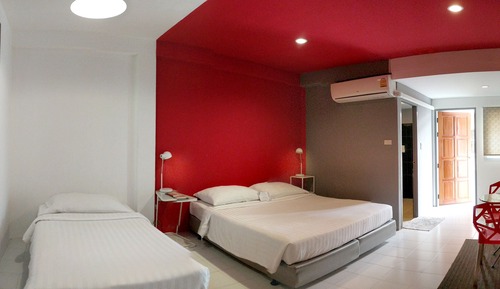 Habitación triple estándar, 1 habitación, vistas a la ciudad