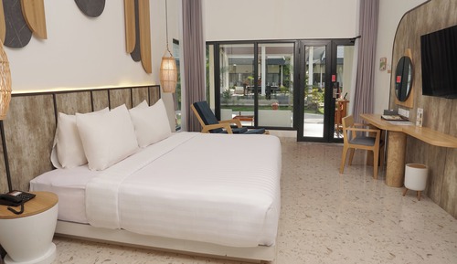 Habitación Premier con 1 cama doble o 2 individuales (Premier Lumbung Double)