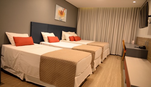 Habitación cuádruple de lujo