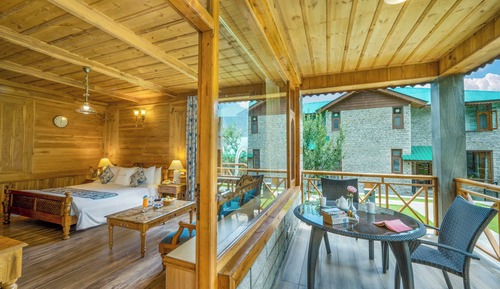 Habitación Deluxe, 1 cama de matrimonio (Garden View with  Balcony Double)