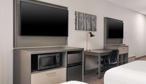 Habitación estándar, 2 camas de matrimonio, accesible para personas con discapacidad
