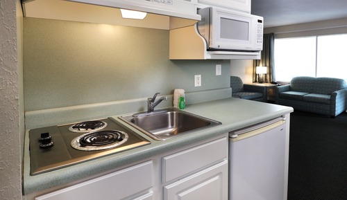 Habitación doble, cocina