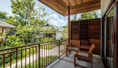 Habitación superior, balcón