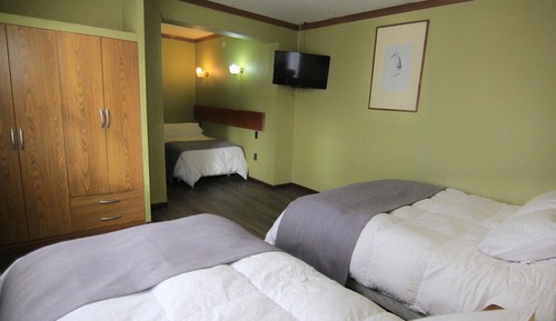 Habitación cuádruple estándar, vistas a la montaña